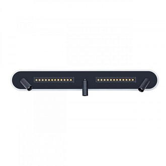 Люстра 84*4*14 см, 1 LED*105W, 4000 К, Arte Lamp Pisces A2220PL-3BK,