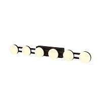 Бра 61*7 см, 1*LED, 2W, 3000K, F-Promo Moti 4601-1W, черный