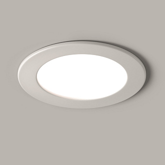 Встраиваемый светильник 22*3,2 см, LED*18W Stockton DL017-6-L18W3-4-6K Maytoni Downlight, Белый, вр 20,5 см