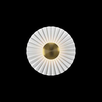 Бра 30*30*30 см, LED, 3000К, Maytoni Fiore MOD233WL-L11BS3K латунный