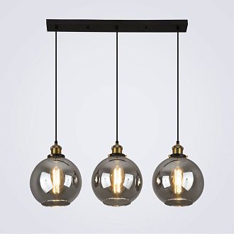 Подвесной светильник 78*18*140 см, Е 27 3x60W, Черный, Золото MODEMODERN MD.1153.680