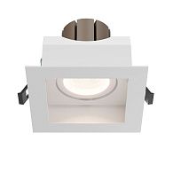 Встраиваемый светильник 10 см, 12W, 2700-4000K, Maytoni Technical Metal Modern DL008-12W2.7-3-4K-W, белый