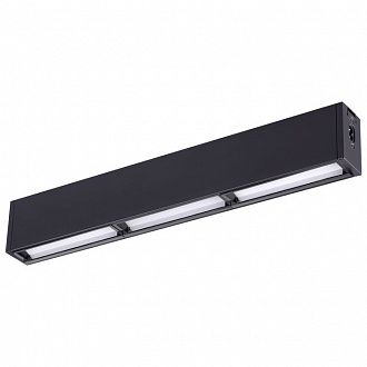 Модульный светодиодный светильник Novotech Ratio 358106, 15W LED, 4000K, черный