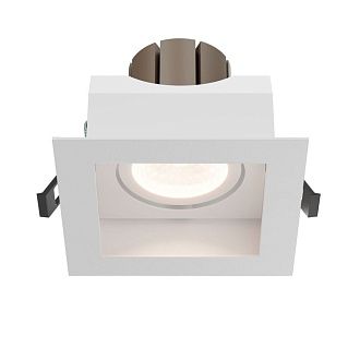 Встраиваемый светильник 10 см, 12W, 2700-4000K, Maytoni Technical Metal Modern DL008-12W2.7-3-4K-W, белый