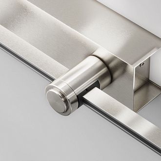 Комплектующие для трековой системы  TRA155CW-BB-PT 26,5*5,5*-8,9 см, *Maytoni technical Accessories for tracks Flarity TRA155CW-BB-PT, Платина