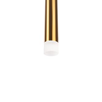 Подвесной светильник *2*60 см, 1*LED*3W, 4000K, Loft It Reed 10358/600 AB, Матовая латунь
