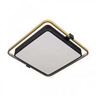 Потолочный светильник 52 см, 48W, 4000K, Loft IT Mike 10172, черный