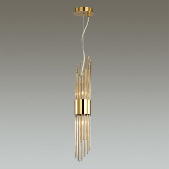 Светильник подвесной Odeon Light Flambi 4847/2, золото