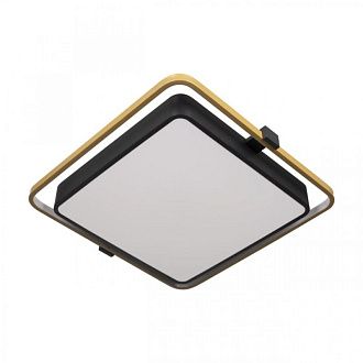 Потолочный светильник 52 см, 48W, 4000K, Loft IT Mike 10172, черный