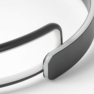 Люстра подвесная 60*150 см, 2*LED*20W 4000K черный Lussole Bradford LSP-7160