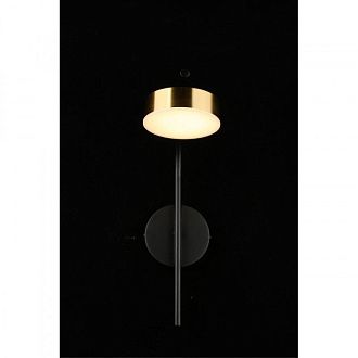 Бра 26*10*30 см 7W, 3000K, Aployt Delayn APL.042.01.07, черный