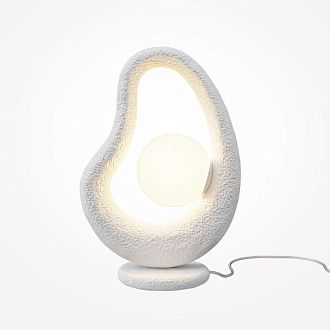 Настольная лампа 15*26,5*38 см, 1*G9*28W, Maytoni Opus MOD380TL-01W, белый