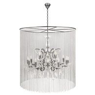 Подвесная люстра 92 см, Loft IT Vaille Crystal 10450/900, графит