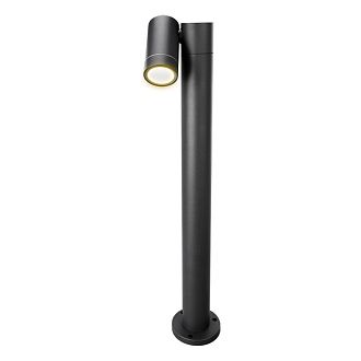Уличный светильник 12*6*60 см, 1*GU10 черный Arte Lamp Mistero A3302PA-1BK
