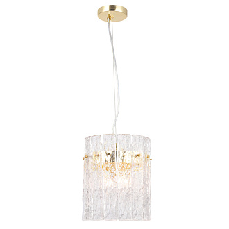 Светильник подвесной 20*25 см, 2*E14*40W Золото Crystal Lux OVIEDO SP2