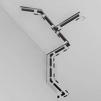 Шинопровод 100 см встраиваемый Maytoni Technical Magnetic track system Exility TRX034-421B черный IP 20