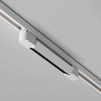 Трековый трехфазный светильник 38 см, 10W, 2700K, Maytoni Points TR195-3-10W2.7K-M-W, белый