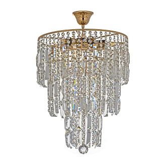 Люстра *38*54 см, 6*E27*60W, Arti Lampadari Napoli Gold Napoli E 1.5.38.501 G, Золото
