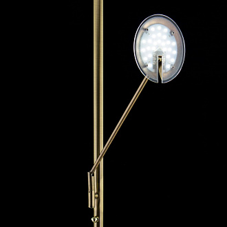 Торшер светодиодный Citilux CL802003 Дискус Бронза