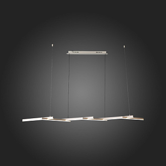 Светильник подвесной 185*60 см, 84W 4000K ST LUCE BASONI SL394.503.06 Белый