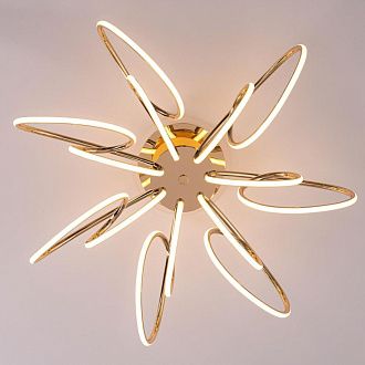 Светильник 68 см, 135W, 3000-5500K, Citilux SALMA SMART CL224A172 RGB LED, золото