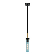 Подвесной светильник 7*35/150 см, 1*E27 черный Lussole Blount LSP-8867