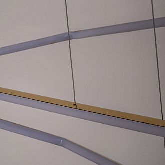 Подвесная люстра Vesanto Cameron Design House D100+120+150 **200 см, 3*LED*77W, 4000K, ImperiumLoft 40.2477, Золотистый