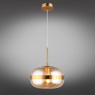 Подвесной светильник 25*40-150 см, 1*E27, 40W, Aployt GABRIELA APL.305.16.01, бронзовый