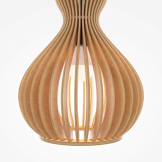 Светильник 30 см, Maytoni Roots MOD192PL-01W1, черный-дерево