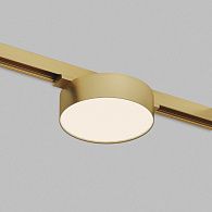 Светильник на шине 15,5*9,5*7,5 см, *LED*680Lm, 3000-4000-6000K, Denkirs Shine Flow Zigbee DK5962-SB, сатинированная латунь