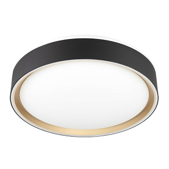 Светильник 30 см, 33W, 3000-5500K Citilux CL751251G BOSS Черный+Золото LED с пультом