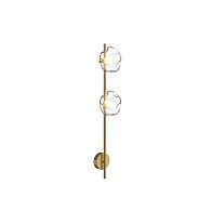 Бра настенное светодиодное 80 см, 14W, 3500K, Aployt Tereze APL.074.01.02, золото