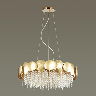 Люстра Odeon Light Ulla 4636/6, диаметр 60 см, золото