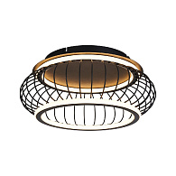 Потолочный светильник 40 см, 80W, 3000-6000K, F-Promo Korg 4435-2C, черный