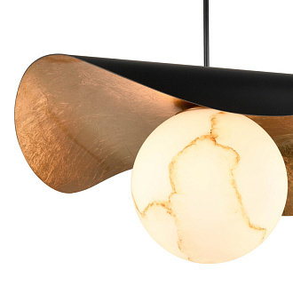 Подвесной светильник  40*150 см, 1*E27 золото Vele Luce Aronos VL5734P11