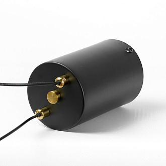 Линейно-подвесной светильник 80*5*35/120 см, 1*led*21W 3000K Lussole Bibb LSP-7204 Бронзовый