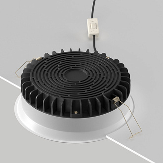 Светильник 18 см, 24W, 3000-6000K, Technical DL055-24W3-4-6K-W, белый, вр 17 см