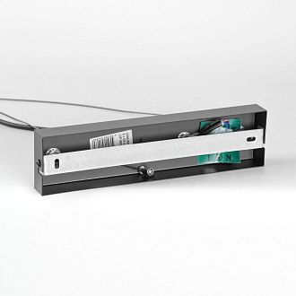 Линейно-подвесной светильник *115*35-140 см, 6*G9, 25W Lussole  LSP-8955, черный