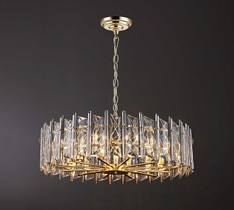 Люстра Ø800 x H240 (1000), мм, 12*40W (480W), GOLD (Золото) NewRgy B8-D800 H-GOLD