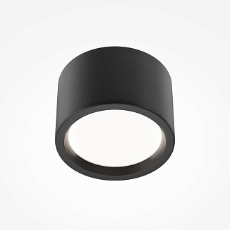 Влагозащищенный светильник 10,5*10,5*7 см, LED, 10W, 4000К, Maytoni Technical Hydra C090CL-10W4K-B черный