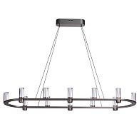 Подвесной светильник 120*85*200- см, 12*LED*69W, 3000K, Odeon Light Defance 7143/65L, черный