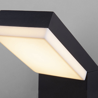 Уличный настенный светодиодный светильник Sensor IP54 (с датчиком движения) 1541 TECHNO LED черный Elektrostandard