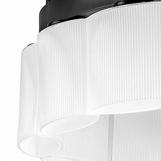 Подвесная люстра Lightstar Nibbler 812186, черный, диаметр 66 см
