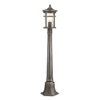 Уличный светильник 103 см Odeon Light Virta 4044/1F черный/патина