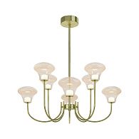 Подвесной светильник Maytoni MOD402PL-L30BS3K **50-80 см, *LED*30W, 3000K, Maytoni Dynasty MOD402PL-L30BS3K, Латунь
