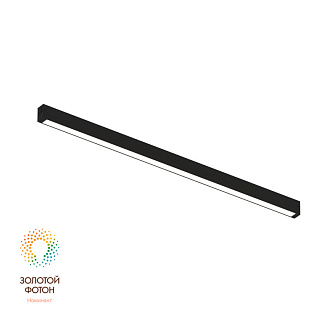 Светильник на шине 80*4 см, LED * 36W, 3000-6500К, Denkirs Smart Linear DK8026-BK, черный
