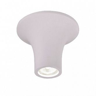 Cпот накладной гипс ArteLamp Tubo A9460PL-1WH,белый, 17*17*9 см