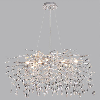Люстра 60*60*150 см, 10 G9*40W, Odeon Light Delica, хром 4970/10