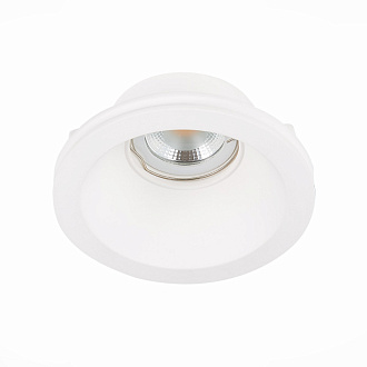 Встраиваемый светильник из гипса 12 см, 50W, ST LUCE ST254.308.01 Белый, вр 12,3 см