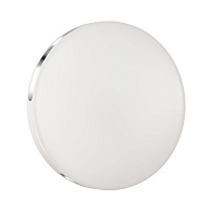 Cветильник 40*7,8 см, LED 48W, 4000 К, IP43, белый/хром, пластик Sonex Vale, 3040/DL